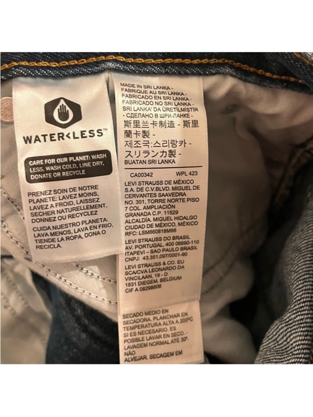 🆕- Levi's Medium Indigo '94 Baggy Jeans. Size: 27 - Picture 11 of 12